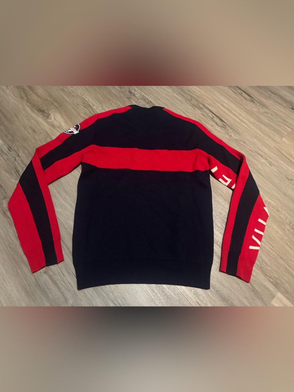 VUARNET NAVY/RED MEN'S RACING PULLOVER - Picture 6 of 6